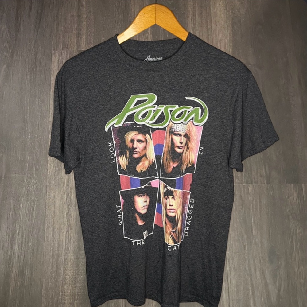 Poison Graphic Band Tee –‎ American Classics Size M
